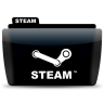 Steam folder, file, vapo Icon