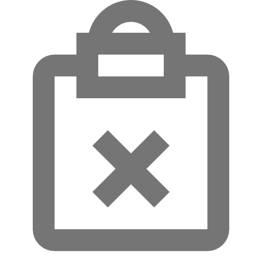 file, tasks, close Icon
