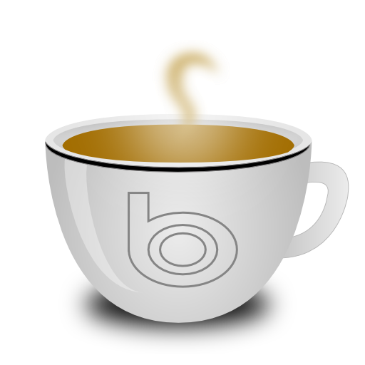 กาแฟ bing, สีดำ ไอคอน