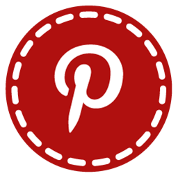 Pinterest นะทางสังคม ไอคอน