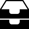 Inboxes, 接口标的两个堆的抽屉 图标
