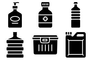 Plastic Product Glyph