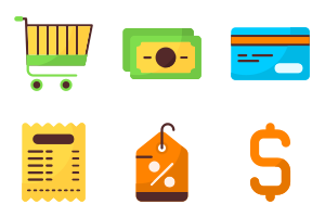 E-Commerce Flat Icons