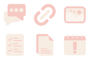 Miscellaneous Flat Duo Color Icons