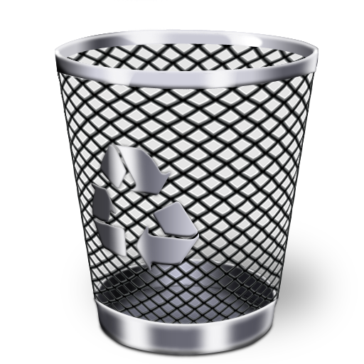 リサイクルは, bin アイコン