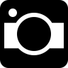 Foto, camera, van, ronde, vierkante, rechthoekige vorm Pictogram