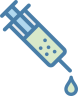 Spuit, wetenschap, chemie, geneeskunde Pictogram
