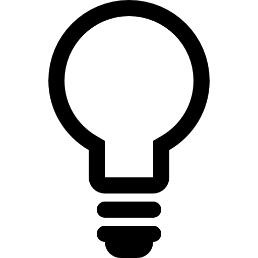 灯泡, 概要1 图标