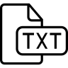 文件概述的, 接口的象征 图标