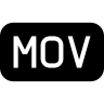 电影档案的类型, 全面的长方形的, 坚实的, 黑色的联系, 象征, 看电影 图标