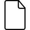 文件概述的, 接口的象征 图标