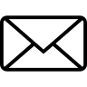 电子邮件所概述的, 信封回来的象征 图标