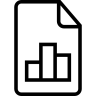 图像, 文件所概述的, 接口的象征 图标