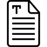 案文文件, 接口标志, 中风和热线 图标