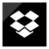 社会, 媒体, 商标dropbox 图标