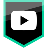 社会, 媒体, 标志, 视频在youtube上的 图标