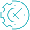 Construction, time, clock Icon