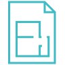 строительство, проект, план, здание, архитектор, дизайн, разработка, дом, этаж значок