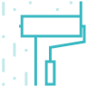 工作, 建设, 维修, 工具, 建筑, 工作, 建筑, 工程, 油漆 图标