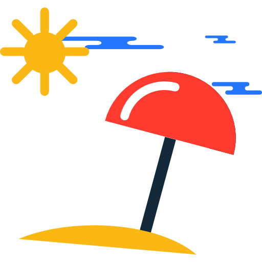 пляж значок
