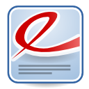 Icône application, preuve, document pdf, aplicacio