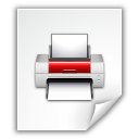 MIMETYPES, PostScript, принтер значок