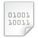 mimetypes binary byte stream, binari Icon