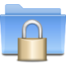 Icona File system, una cartella bloccata
