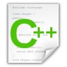 ícone Mimetypes, fonte cpp, c