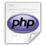 ícone Mimetypes, fonte, php