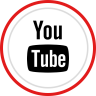 社会, 媒体, 标识, 品牌youtube上的 图标