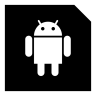 机器人, 社会, 媒体, 标识, 品牌 图标