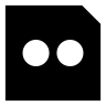 Flickr网, 社会, 媒体, 标识, 品牌 图标