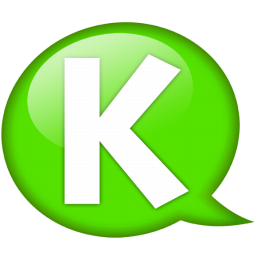 มันเรียนจดหมาย k ไอคอน
