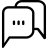 Speech, bubble, 29, communication Icon