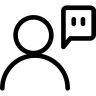 User, communication Icon