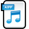 文件, 音频, aiff 图标