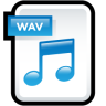 文件, 音频, wav 图标