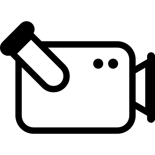 视频, 照相机, 1 图标