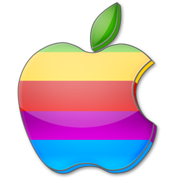 apple, 여러 가지 빛깔의 아이콘