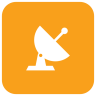 Communication, antenna, signal, tv Icon