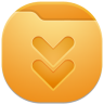 ícone Pasta, downloads