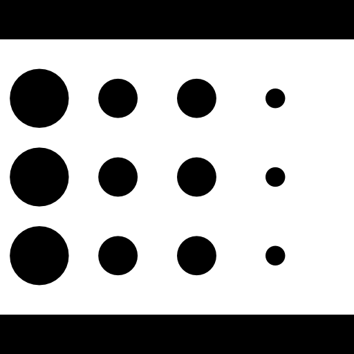 circle, sizes Icon