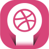 Dribbble, 社会网络 图标