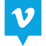 社会, 媒体, 标志, vimeo 图标