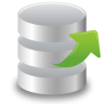 Abstract object database, the arrow, Extracto, objet Icon