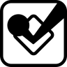 ícone Quadrangular