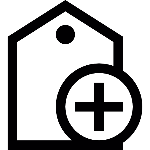 add, tag Icon