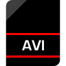 Ави, файл, расширение, документ значок