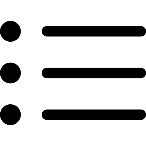 lijst, interface, symbool Pictogram